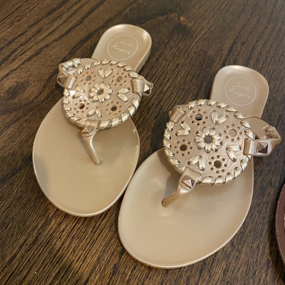 Jack Rogers Girls Jelly Sandals- size 11